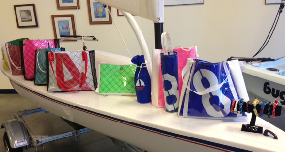 Bags and Bracelets made at Kansas City Sailing