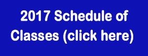 2014 Class Schedule
