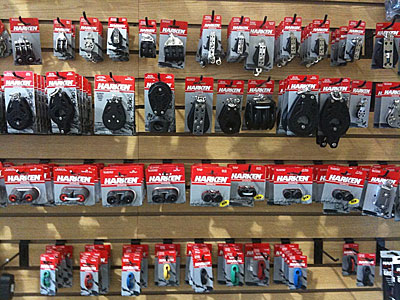 Harken Block Display